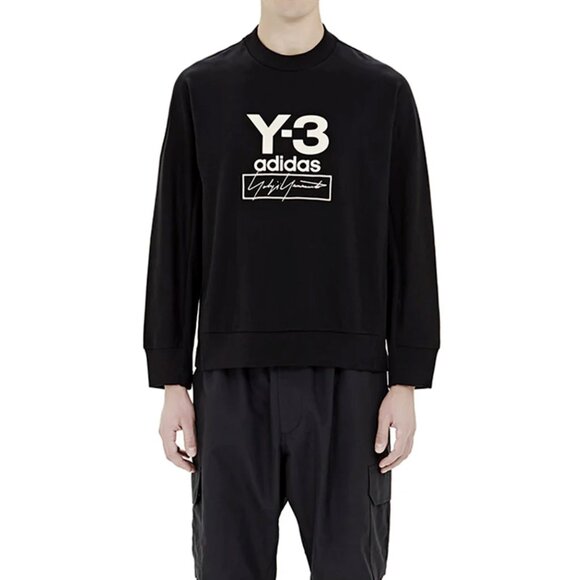 Men's Y-3 sweatshirt Signature Logo - xxl